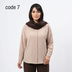 شومیز سیلک مدل گلوریا علیدسا (کد 7)