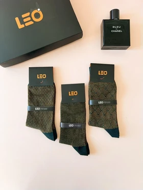 پک جوراب مردانه ساق بلند LEO