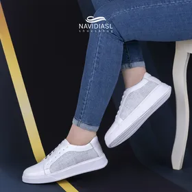کفش دخترانه اسپرت طبی چرم