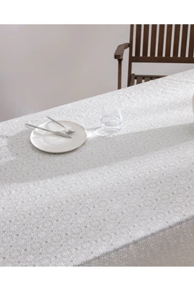 رومیزی PVC Madame Coco مدل Maelys - شیری