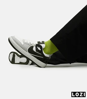 کفش مردانه و زنانه سفید طوسی یشمی NIKE AIR JORDAN
