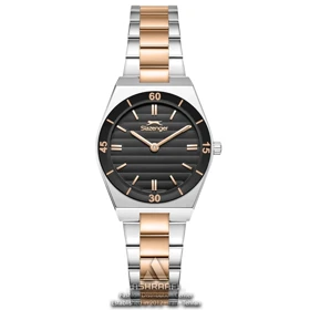 ساعت اسلازنجر صفحه مشکی Slazenger SL.09.2470.3.05