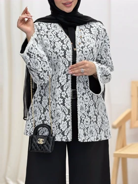 4054-کت مزونی مروارید