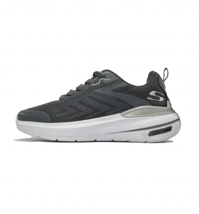 کفش پیاده روی اسکچرز طوسی ایر با کفی مموری فوم