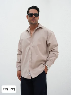 پیراهن مردانه کتان کاغذی1086