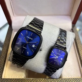 ساعت کاسیو اولد مانی زنانه ومردانه Casio -CG7887صفحه سورمه ای