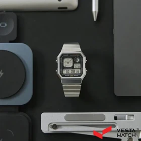 ساعت مچی مردانه و زنانه کاسیو CASIO مدل A130WE-1ADF