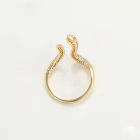 انگشتر ماری کشیده زنانه ژوپینگ مدل YMR-211