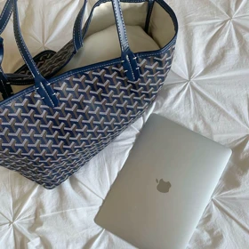 کیف گویارد (Goyard) بزرگ 50125 (آبی درباری (سرمه ای))