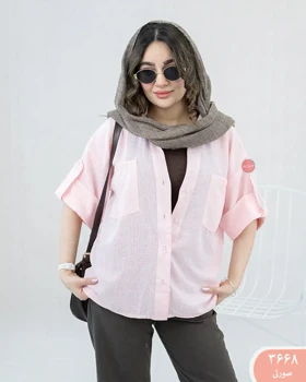 شومیز آستین پاگون 3668