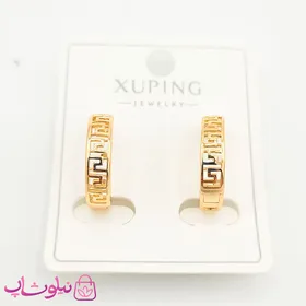 گوشواره زنانه حلقه‌ای ژوپینگ طرح ورساچه