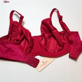 سوتین زنانه شاندرمن مدل Melium زرشکی کد 5080-2370-610