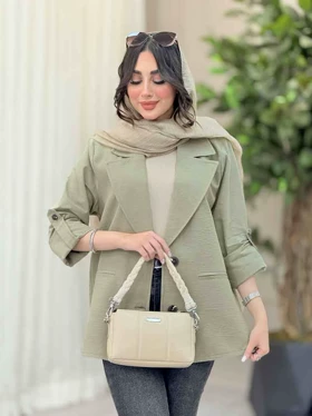 مانتو دو دکمه رامیا