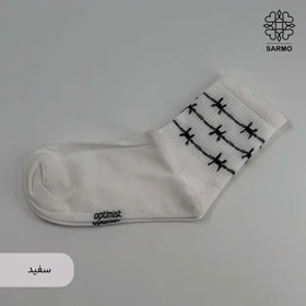 جوراب طرح سیم خاردار ساق‌دار