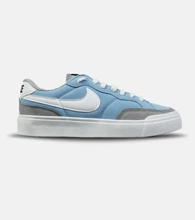 کفش نایک مردانه و زنانه آبی سفید Nike Blazer Low 77 مدل 9050