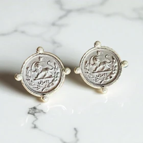 گوشواره سکه پهلوی