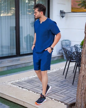 تیشرت شلوارک Zara (سرمه ای)