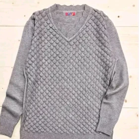 بلوز بافت گپ زنانه ترک طرح برجسته نگین‌دار