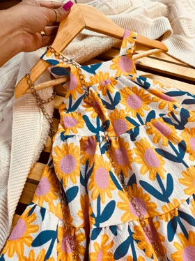 پیراهن آفتابگردون