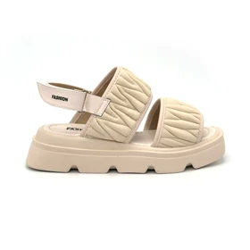 کفش صندل دخترانه مدل sandal - 0013_Creamy