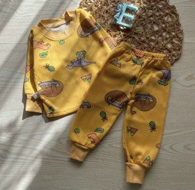 ست دوتیکه بلوز شلوار راحتی وارداتی
