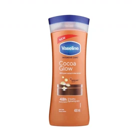 لوسیون بدن کاکائو وازلین مدل Cocoa Glow(400 میل)