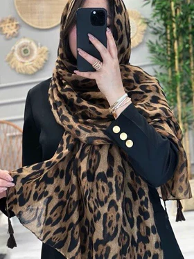 0257-شال طرحدار ژابیز