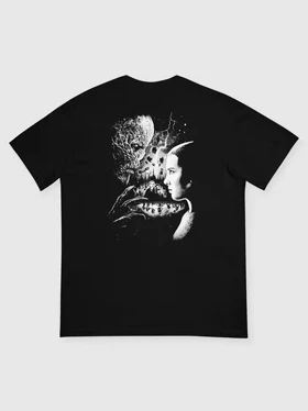 تیشرت استرنجر تینگز تیشرت Stranger Things طرح x Kyle Lambert Unisex Premium Tee [Black]