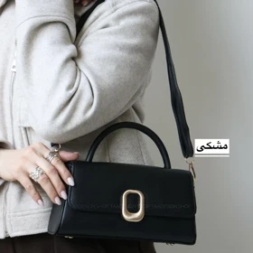 کیف زنانه مجلسی مدل مریان (مشکی)