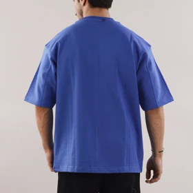 تیشرت باکسی اسپرت ایران مدل My Soul-4M1298 آبی