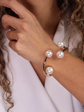 بنگل زنانه مروارید کد B2102