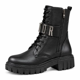 نیم بوت زنانه بندی زیپی مدل DIOR