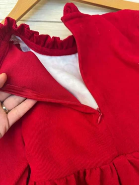 پیراهن دخترانه یلدا طرح ترنج