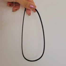گردنبند چوکر (طوق) گردن مدل ماری مشکی