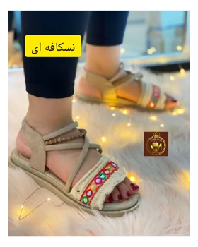 صندل سنتی دورمچی زنانه دخترانه