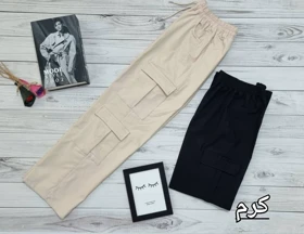 شلوار کارگو 6جیب دمپاگت دار کد 20103