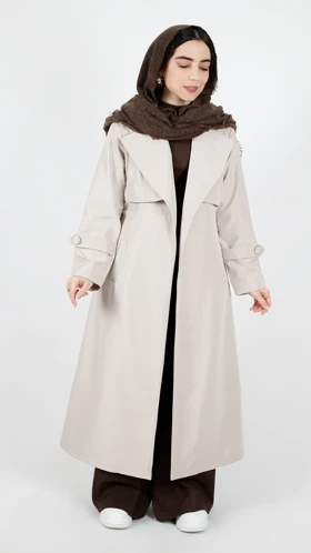 بارانی بلند آستردار سانتانا