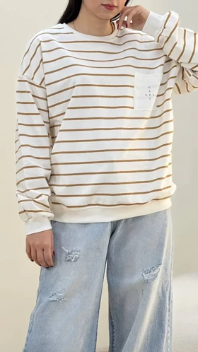 دورس راه راه تک جیب