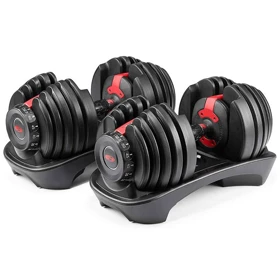 دمبل متغیر 2.5 تا 25 کیلوگرم بسته دو عددی