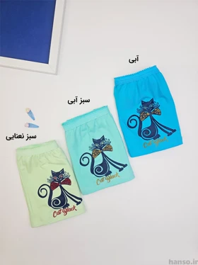شورت زنانه پادار نخی Adak آداک