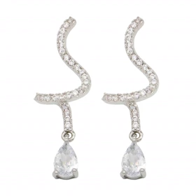 گوشواره زنانه مدل پیچ پیچی