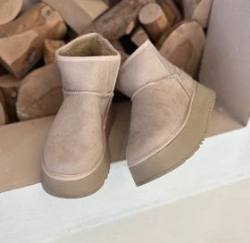 بوت زنانه مدل اگ کوتاه لژدار