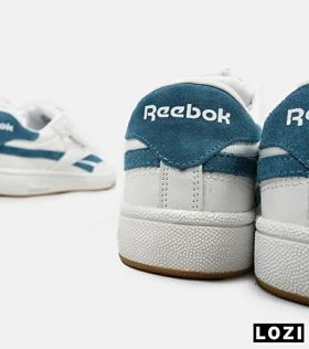 کفش سفید آبی مردانه و زنانه Reebok CLUB