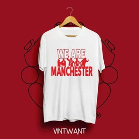 تیشرت طرح WE R manchester