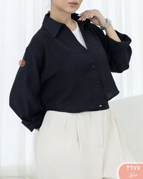 شومیز کراپ نگین 4277