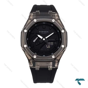 کاسیو جیشاک GA2100 مردانه شیشه ای دودی Casio-5968-G