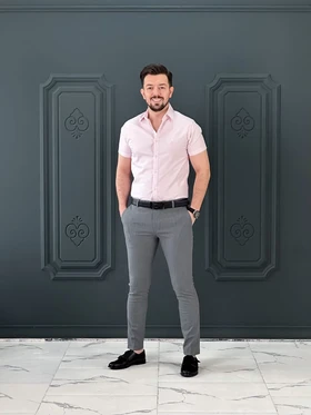 پیراهن 040224 POLO گلبهی