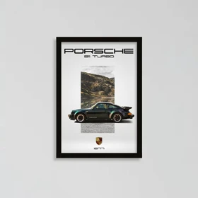 تابلو ماشین پورشه 911