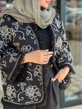 مانتو گلدوزی شده کد 772