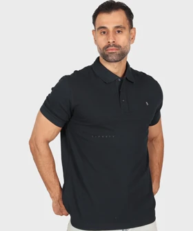 تیشرت سایز بزرگ مردانه یقه دار و ساده 1550